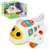 Развивающий набор Hola Toys Baby Intelligence Airplane 6103 Белый 1+