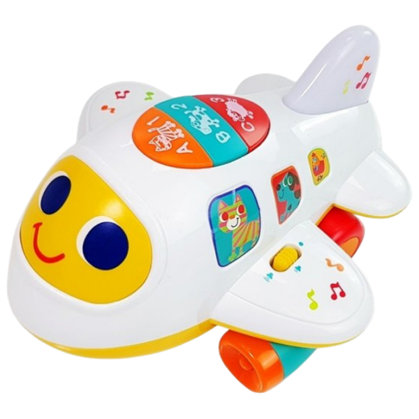 Развивающий набор Hola Toys Baby Intelligence Airplane 6103 Белый 1+ photo 4