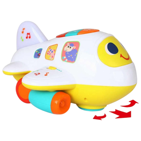 Развивающий набор Hola Toys Baby Intelligence Airplane 6103 Белый 1+ photo 6