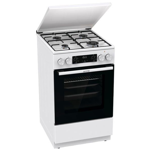Aragaz Gorenje GK5C42WJ White Tipul plitei: Combinată, 62 l, Tipul cuptorului:  photo 2