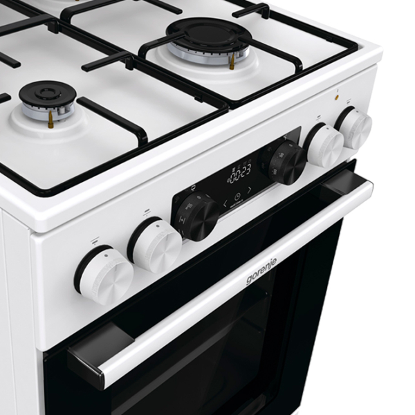 Aragaz Gorenje GK5C42WJ White Tipul plitei: Combinată, 62 l, Tipul cuptorului:  photo 6
