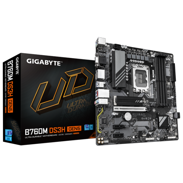 Placă de bază Gigabyte B760M DS3H GEN5 mATX  photo 2
