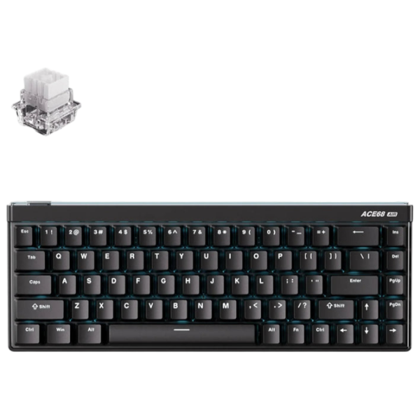 Tastatură Mchose Ace 68 Air Black Gaming, Cu fir photo 2