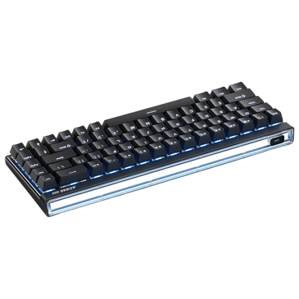 Tastatură Mchose Ace 68 Air Black Gaming, Cu fir photo 3