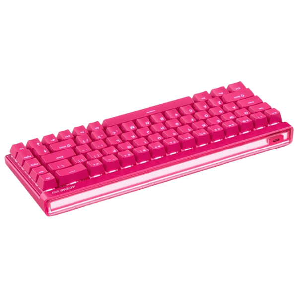 Tastatură Mchose Ace 68 Air Red Gaming, Cu fir photo 2