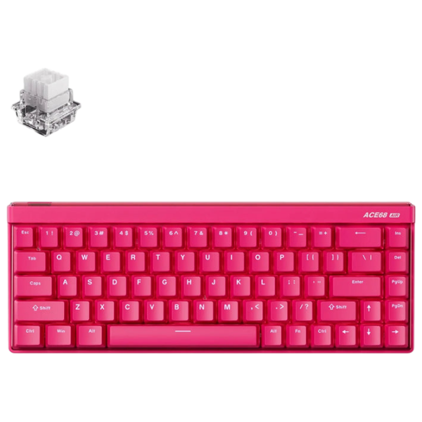 Tastatură Mchose Ace 68 Air Red Gaming, Cu fir photo 3