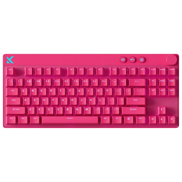 Tastatură Mchose Mix 87 Pink Gaming, Cu fir photo 1