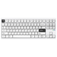 Tastatură Mchose GX87 Lite White Gaming, Fără fir