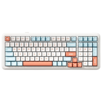 Tastatură Mchose K99 V2 Orange Gaming, Fără fir
