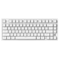Tastatură Mchose Jet 75 White Gaming, Cu fir