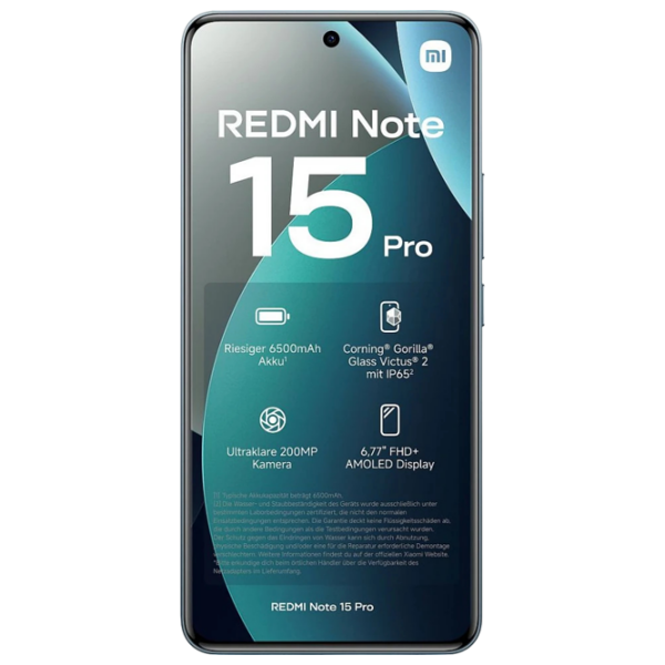 Xiaomi Redmi Note 15 Pro 4G 512 GB Blue Glacier 6.77" | 200 MP | 12 GB | Dual SIM photo 2