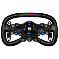 Volan Moza Racing Vision GS Wheel Black Cu fir / 8 buttons