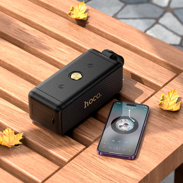 Boxă portabilă Hoco HT1 Pro Marquis sports Black  photo 4