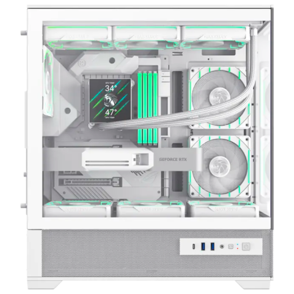 Carcasă Gamemax VISTA 2 AW White ITX photo 3