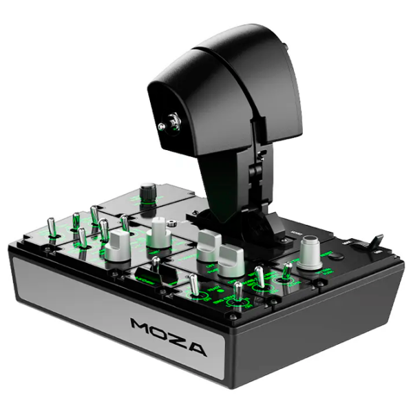 Joystick Moza Racing MTP Throttle Panel Black Cu fir / 27 buttons photo 2