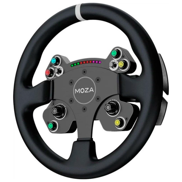 Volan Moza Racing CS V2P Black Cu fir / 12 buttons photo 2