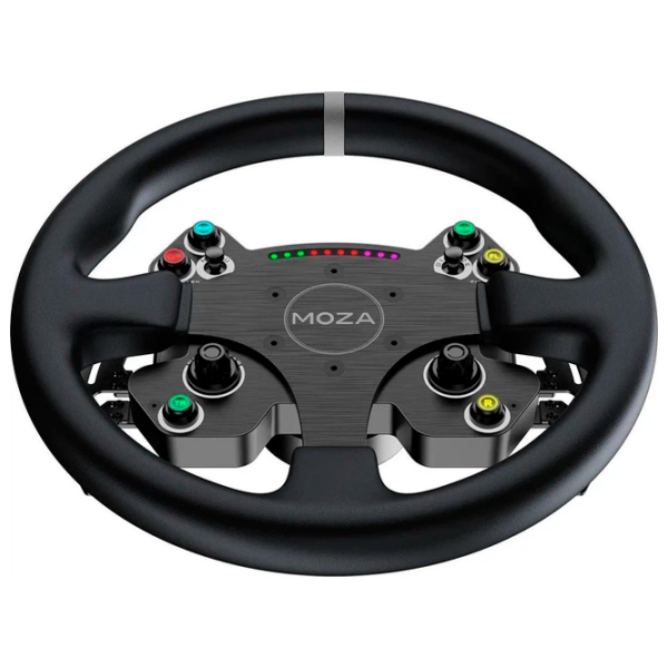 Volan Moza Racing CS V2P Black Cu fir / 12 buttons photo 4