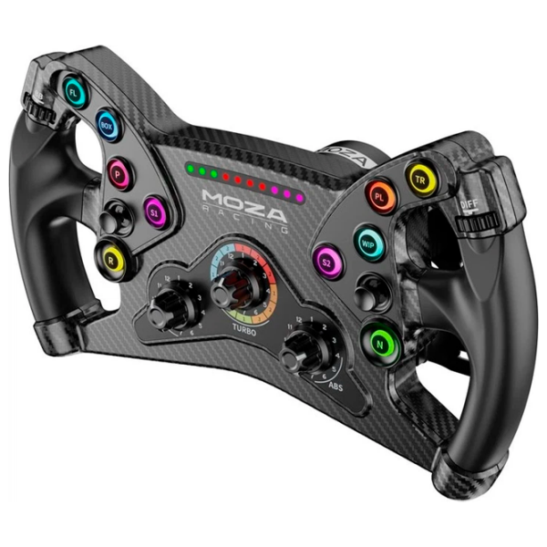 Volan Moza Racing KS Black Cu fir / 10 buttons photo 2