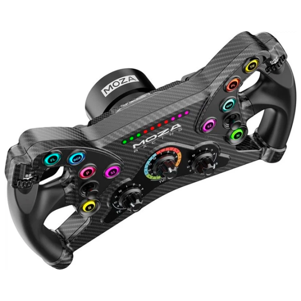 Volan Moza Racing KS Black Cu fir / 10 buttons photo 3
