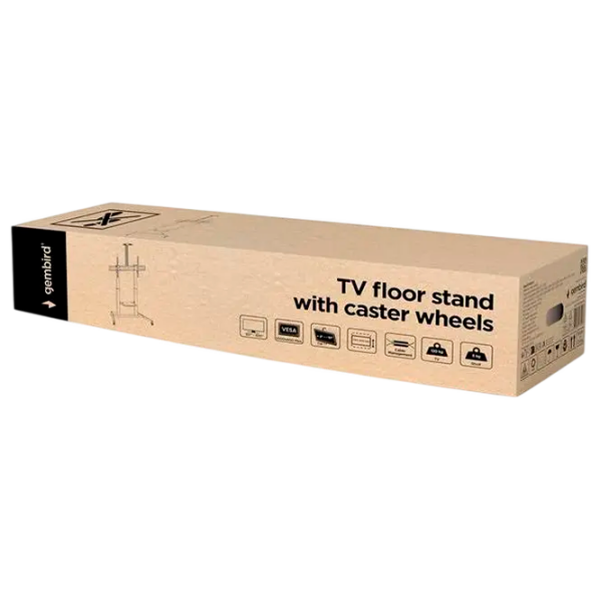 Suport TV Gembird TVS-100T-03 Black VESA 1000 x 600 mm photo 5
