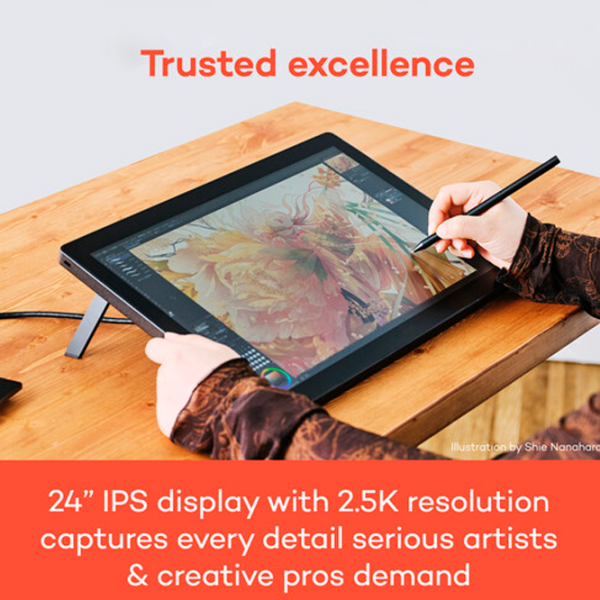 Tabletă grafică Wacom Cintiq 16 Black A5, 5080 lpi photo 3