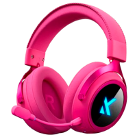 Căști Mchose X9 Pink Fără fir / Gaming / Over the ear