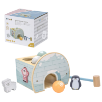 Joc educativ VIGA PolarB Igloo Hammer Game 44097 Blue 1+