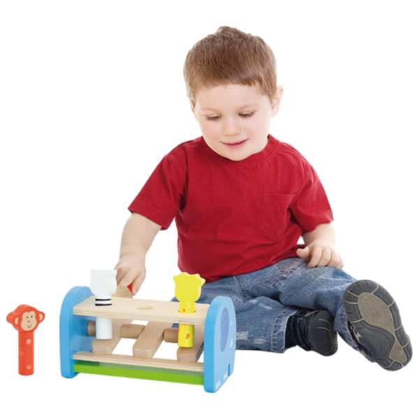 Joc educativ VIGA Animals Hit & Jump 50683 Multicolor 1.5+ photo 4
