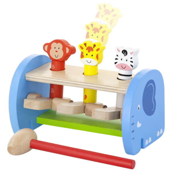 Joc educativ VIGA Animals Hit & Jump 50683 Multicolor 1.5+ photo 5