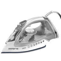 Fier de călcat Polaris PIR 2821AK White Silver 2800 W, 55 g/min, 0.4 l, Ceramică