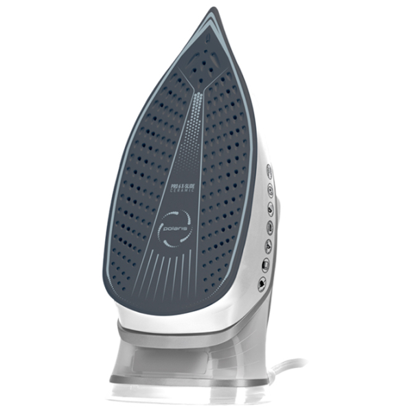 Fier de călcat Polaris PIR 2821AK White Silver 2800 W, 55 g/min, 0.4 l, Ceramică photo 3
