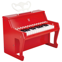 Pian pentru copii Hape E0628 37 clape Red Vârsta recomandată: 3+