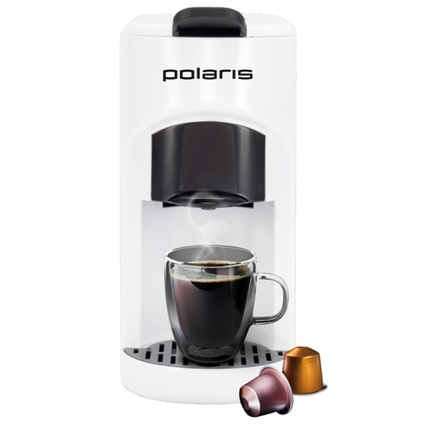 Aparat de cafea Polaris PCM2034 White 1450 W, 0.6 l, Thermoblock photo 1