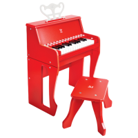 Pian pentru copii Hape E0630 37 clape Red Vârsta recomandată: 3+