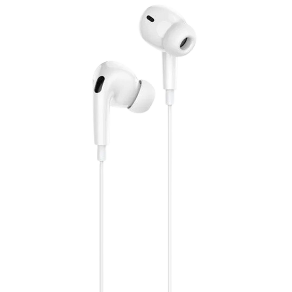 Căști Hoco M101 Pro Crystal White Cu fir / Personal / In ear photo 1