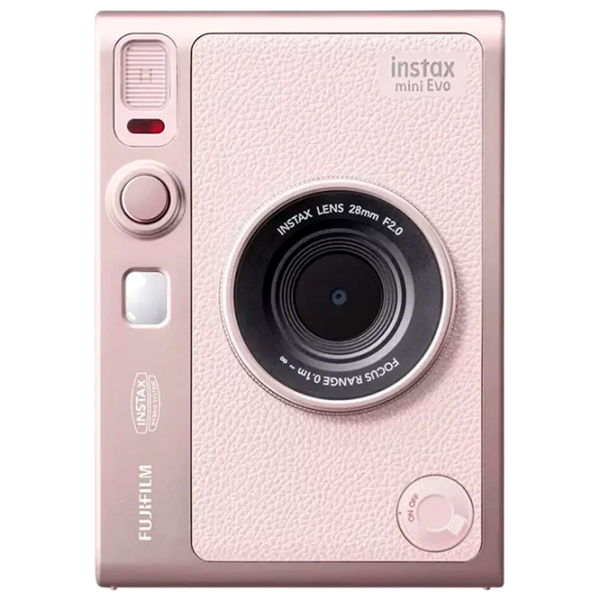 Фотоаппарат FujiFilm Instax Mini Evo + Компактный Розовый CMOS, 4.9 МП, f/2.0 photo 3