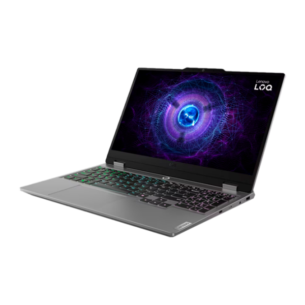 Ноутбук Lenovo LOQ 3 15IRX90 Luna Серый 15.6" | 16 ГБ | 512 ГБ | Intel Core i5 13450HX | GeForce RTX 4050 6 ГБ photo 3