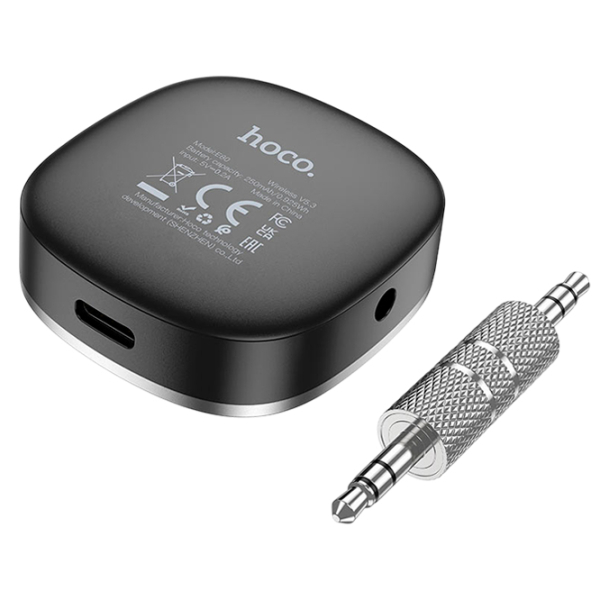 Audio Receiver Hoco E80 Travel Black  photo 5