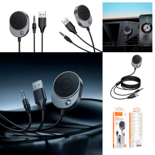 Audio Receiver Hoco E150 Black  photo 4