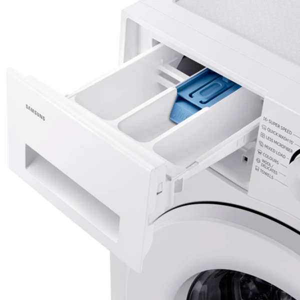 Mașină de spălat Samsung WW80FG5L32TELE White 8 kg, 1200 rpm, A photo 9