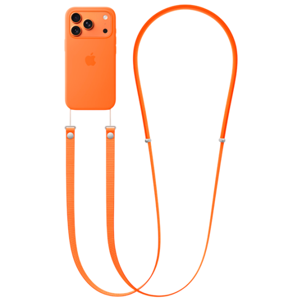 Ремень для чехла Apple (iPhone Crossbody Strap) Оранжевый Apple, ПЭТ,  photo 3