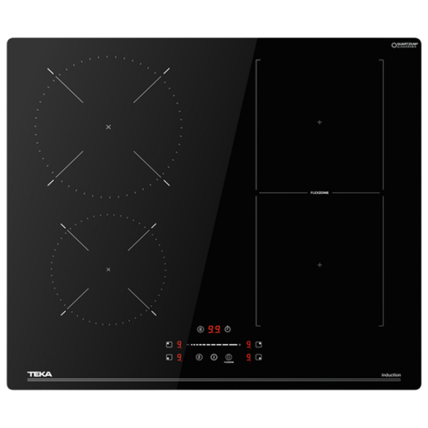 Plită încorporabilă cu inducție Teka IBF 64210 SSM BK Black Sticlă ceramică, 7400 W photo 2
