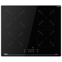 Plită încorporabilă cu inducție Teka IBC 64110 SSM BK Black Sticlă ceramică, 6000 W