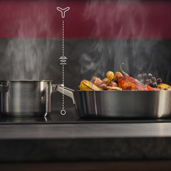 Plită încorporabilă cu inducție AEG TI64IG00FB Black Sticlă ceramică, 7350 W photo 6