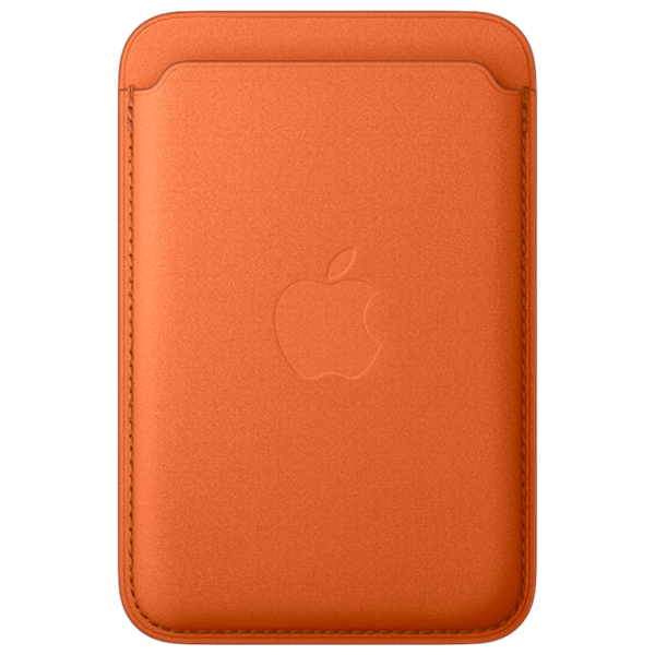 Чехол-бумажник Apple (MGH64ZM/A) Оранжевая лисичка Apple, FineWoven, MagSafe photo 1