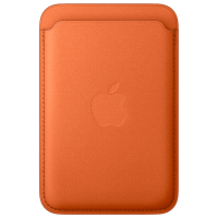 Чехол-бумажник Apple (MGH64ZM/A) Оранжевая лисичка Apple, FineWoven, MagSafe