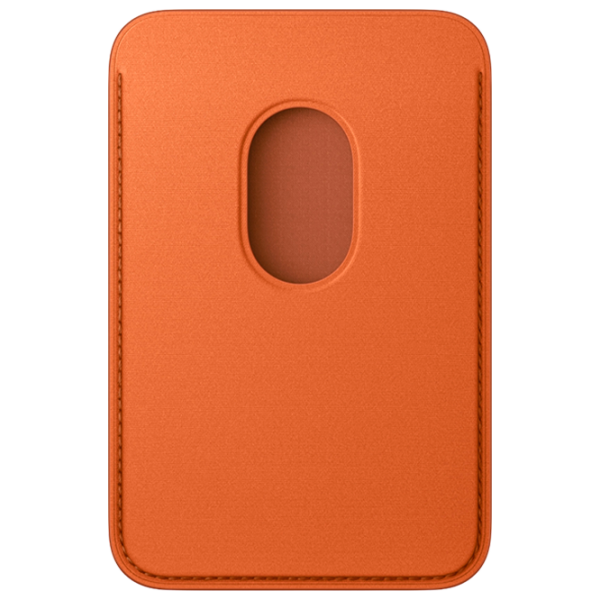 Чехол-бумажник Apple (MGH64ZM/A) Оранжевая лисичка Apple, FineWoven, MagSafe photo 2