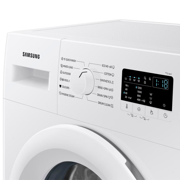 Mașină de spălat Samsung WW60A3120WE/LE White 6 kg, 1200 rpm, photo 6