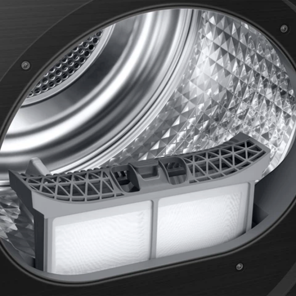 Mașină de uscat rufe Samsung DV90T6240LB/UA Inox 9 kg, A+++ photo 8