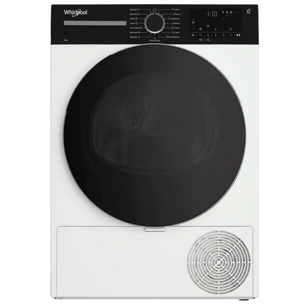 Mașină de uscat rufe Whirlpool WPS D8 WBS EE White 8 kg, D photo 1